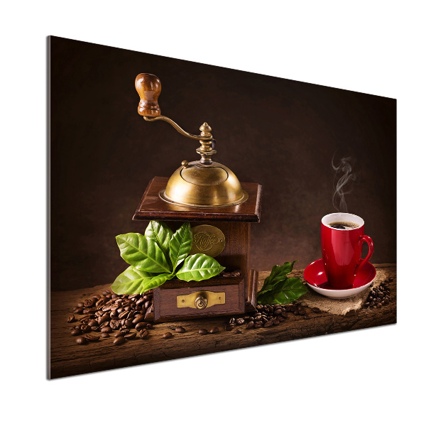 Panel para cocina Café y molinillo