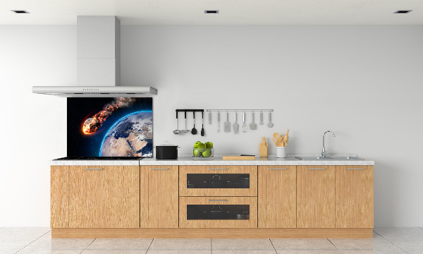 Salpicadero de cocina Meteorito cayendo