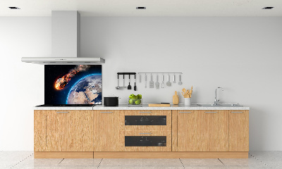 Salpicadero de cocina Meteorito cayendo