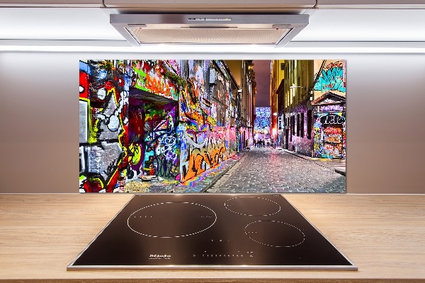 Salpicadero de cocina Grafiti colorido