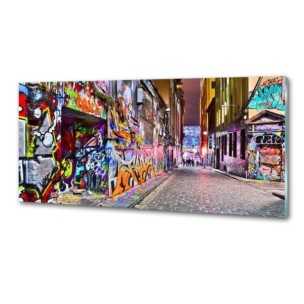 Salpicadero de cocina Grafiti colorido