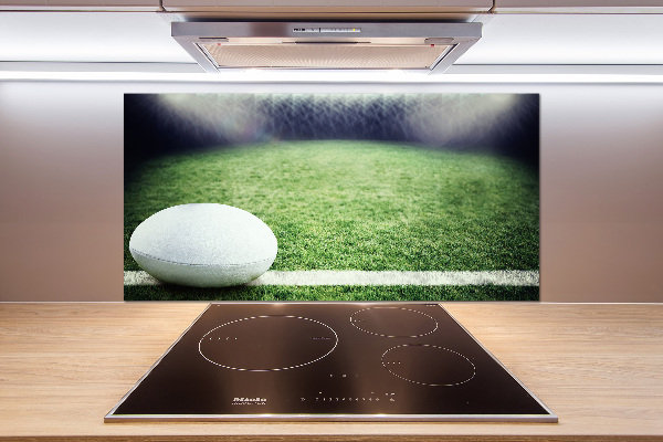 Panel de pared de cocina pelota de rugby