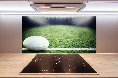 Panel de pared de cocina pelota de rugby