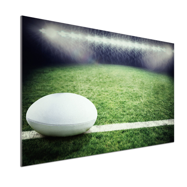 Panel de pared de cocina pelota de rugby