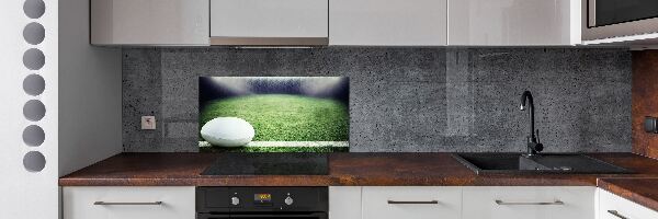 Panel de pared de cocina pelota de rugby