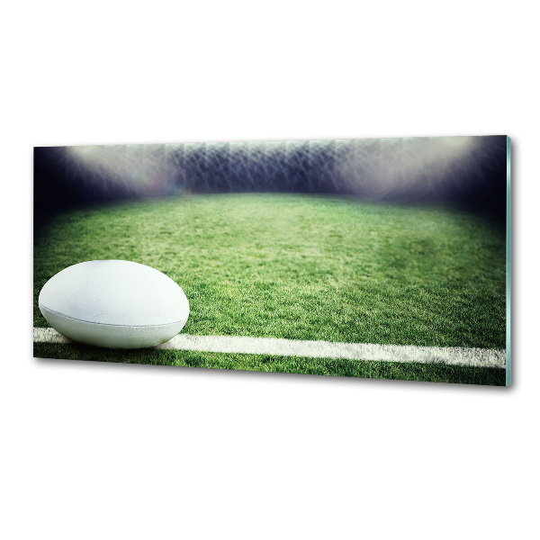 Panel de pared de cocina pelota de rugby