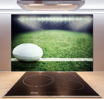 Panel de pared de cocina pelota de rugby