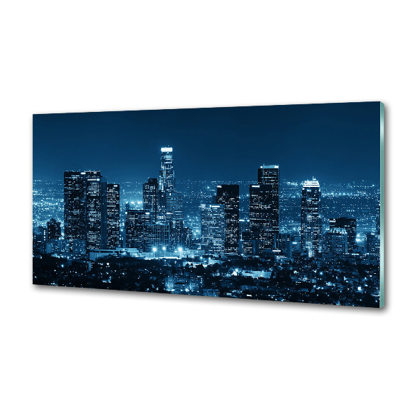 Panel do kuchni Los Angeles nocą