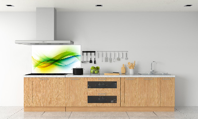 Panel antisalpicaduras Ondas abstractas