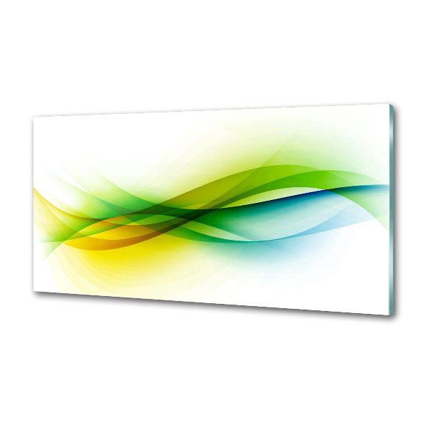 Panel antisalpicaduras Ondas abstractas