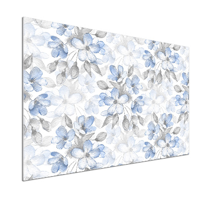 Salpicadero de cocina flores delicadas