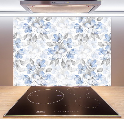 Salpicadero de cocina flores delicadas