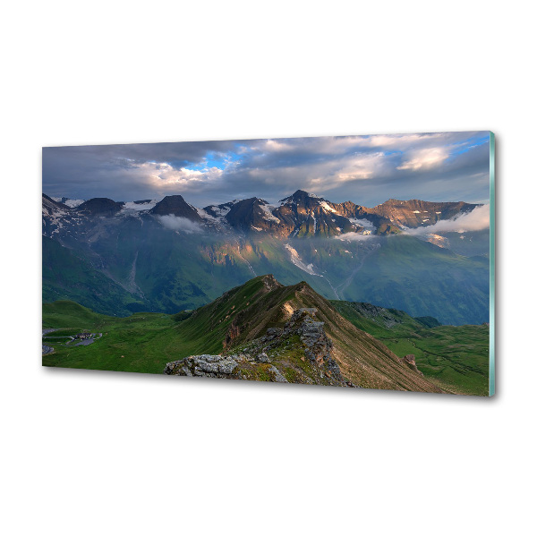 Salpicadero para cocina picos de montaña