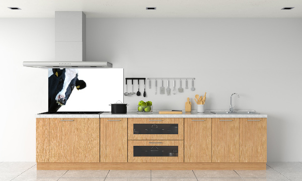 Panel szklany do kuchni Krowa