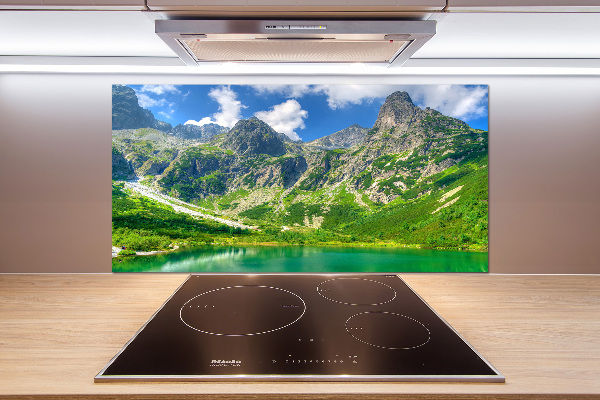 Salpicadero de cocina Lago en las montañas