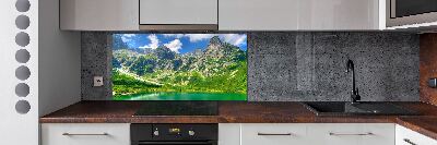 Salpicadero de cocina Lago en las montañas