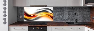 Panel para cocina Ondas abstractas