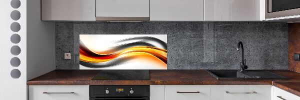 Panel para cocina Ondas abstractas