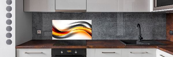 Panel para cocina Ondas abstractas