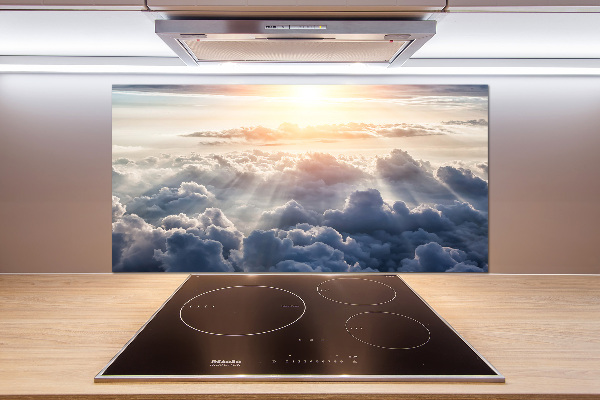 Panel para cocina Nubes a vista de pájaro