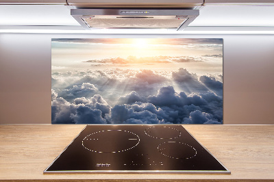 Panel para cocina Nubes a vista de pájaro