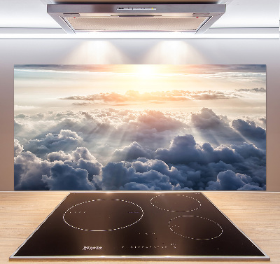 Panel para cocina Nubes a vista de pájaro