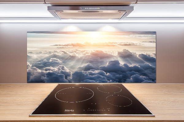 Panel para cocina Nubes a vista de pájaro