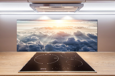 Panel para cocina Nubes a vista de pájaro