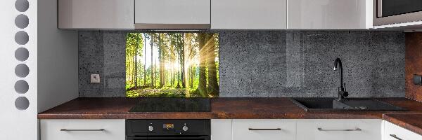 Salpicadero para cocina Bosque al sol