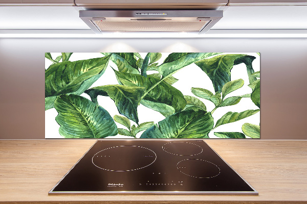 Panel de pared de cocina Hojas