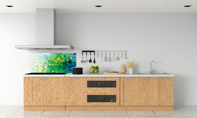 Panel para cocina Triángulos abstractos