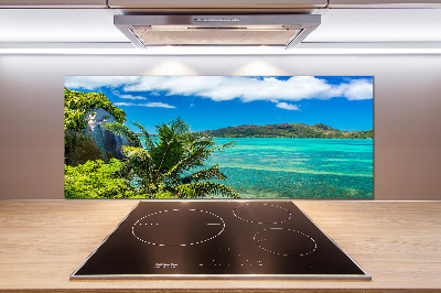 Panel antisalpicaduras Costa de Seychelles