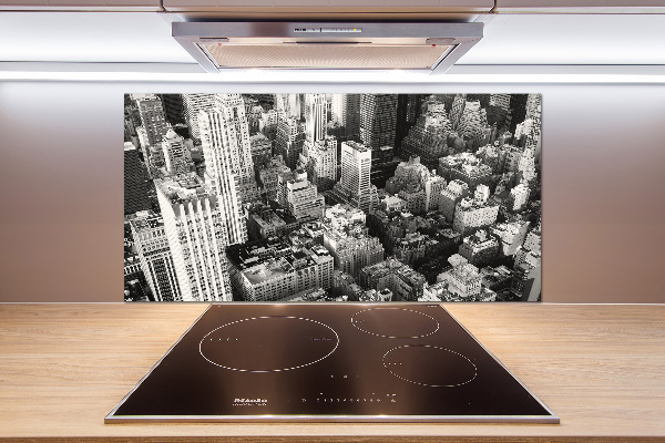 Salpicadero para cocina Vista aérea de Nueva York