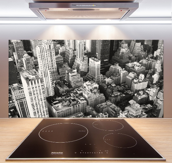 Salpicadero para cocina Vista aérea de Nueva York