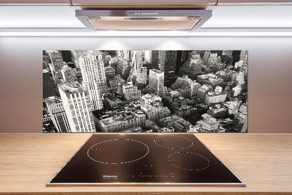 Salpicadero para cocina Vista aérea de Nueva York