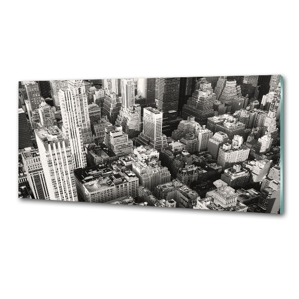 Panel lacobel Nowy Jork lot ptaka