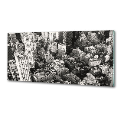 Salpicadero para cocina Vista aérea de Nueva York