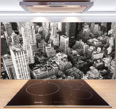 Salpicadero para cocina Vista aérea de Nueva York