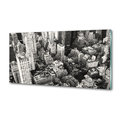 Salpicadero para cocina Vista aérea de Nueva York