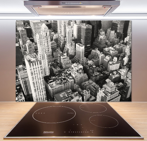 Salpicadero para cocina Vista aérea de Nueva York