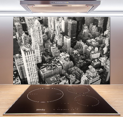 Salpicadero para cocina Vista aérea de Nueva York