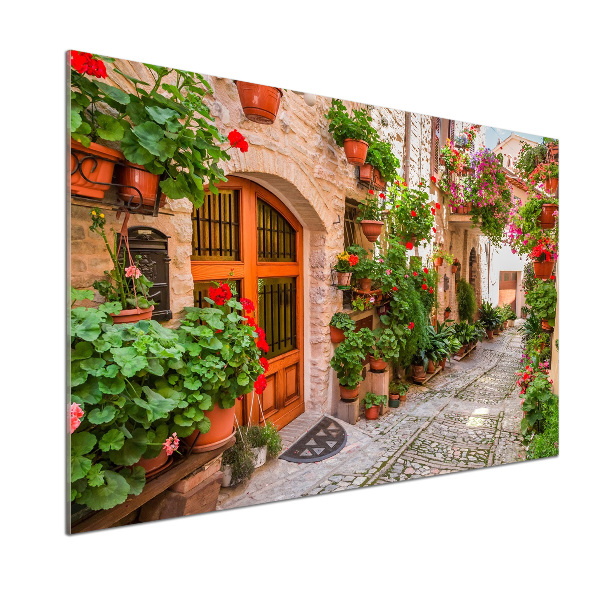 Salpicadero de cocina Una calle con encanto