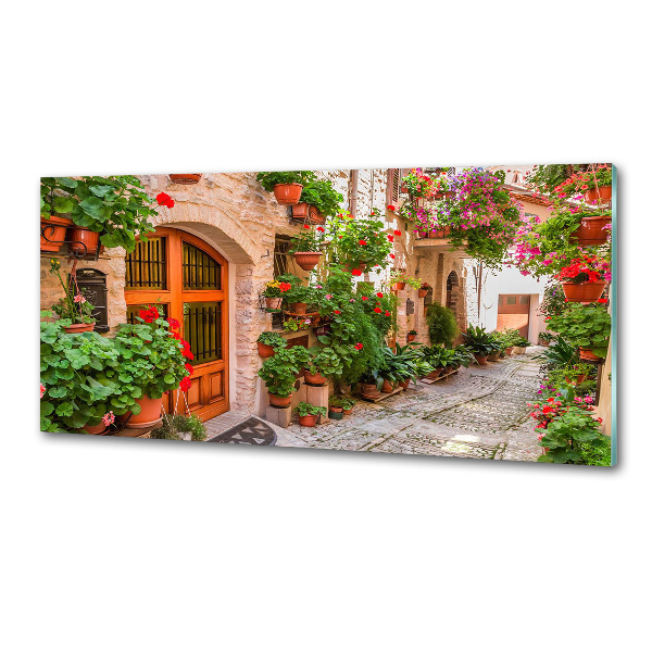 Salpicadero de cocina Una calle con encanto