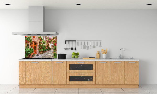 Salpicadero de cocina Una calle con encanto