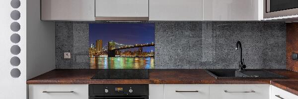 Panel para cocina Manhattan de noche
