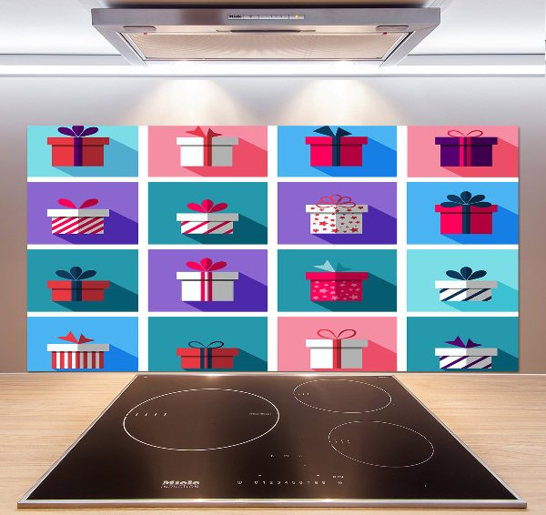 Panel de pared de cocina Presenta