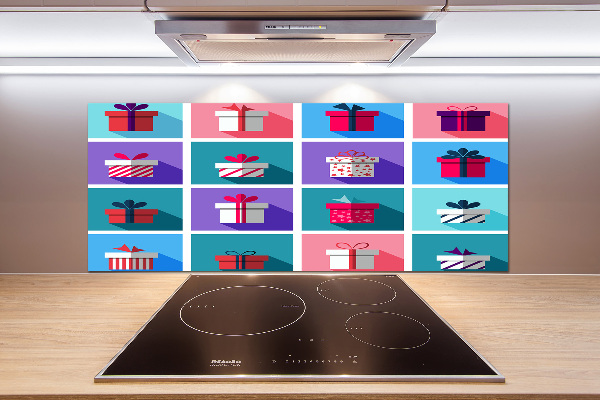 Panel de pared de cocina Presenta