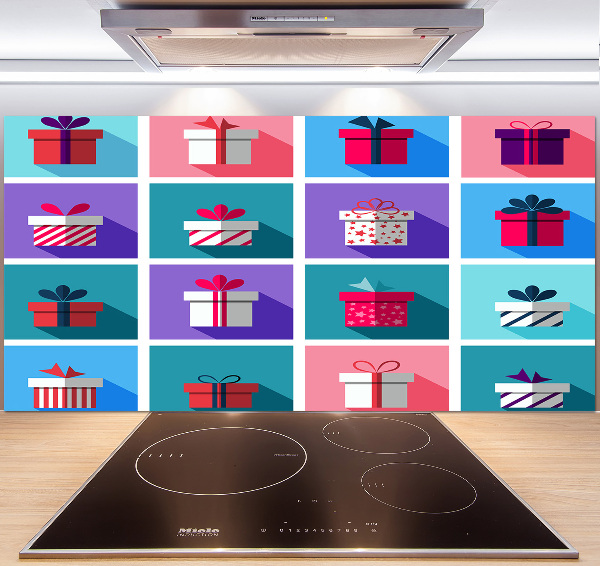 Panel de pared de cocina Presenta