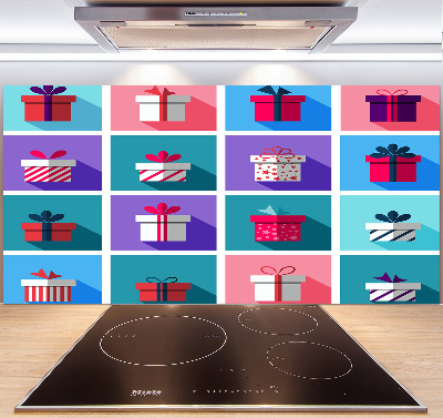 Panel de pared de cocina Presenta