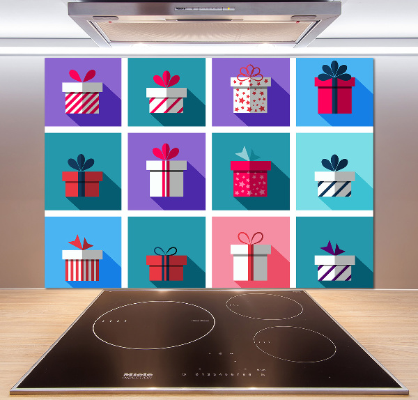 Panel de pared de cocina Presenta